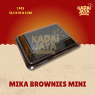Mika Brownies Mini 1 Pcs Cupcake Tray Pudding Box Tart Cake
