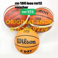 100% authentic wilson nba evo nxt molten BG4500 BG4550 &  GG7x fiba basketball official 7 bola keran