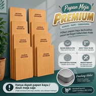 DINBELDECORATION WOODEN TABLE BOARD WITHOUT SUPPORT WITHOUT LEGS 160X40 | 160X30 | 140X40 | 140X30 |