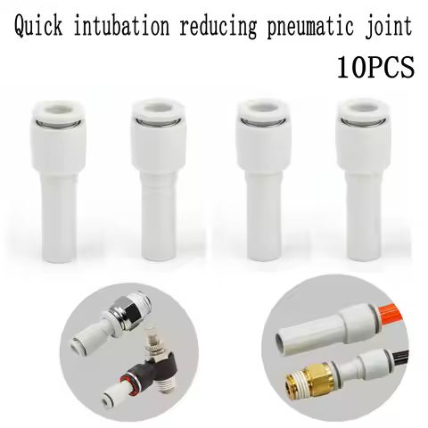 10PCS KQ2R/PGJ Pneumatic Joint Variable Diameter Pipe Plug Cap Quick Insertion Sealing Plug PU Air H