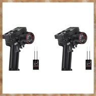 [K U Y G] 2X CT-6B 8CH Transmitter Remote Control 2.4Ghz RC Transmitter with F-08A 8 Channel PWM Rec