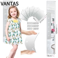 VANTAS Growth Chart Mirror for Wall, Foldable Height Measuring Mirror Growth Chart Mirror, 3 in 1 Gr
