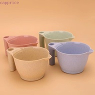 CAPPRICE Coloring Mixing Dye Bowl, Large Capacity DIY Hair Dying Container, Professional Wheat Straw