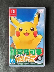 Switch Pokemon Let’s Go 比卡超