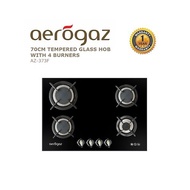 Aerogaz 70Cm Tempered Glass Hob with 4 Burners AZ-473F