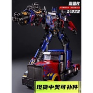 Transforming Toy KM01S Abs Real Fragrance Optimus OP Column LS03F Alloy Children's Robot Model