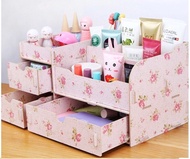 [Viral] Rak Make up Rak Meja Almari Laci / Large Wooden Cosmetic Organizer Desktop Makeup Storage Ra