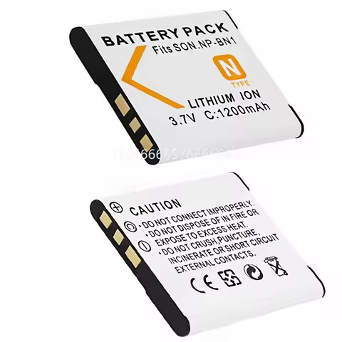 100% New 2PCS NP-BN1 Compatible Battery And Charger For SONY DSC-W350 W570 W610 W620 W630 W690