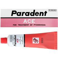 Paradent ACE LION ยาสีฟันพาราเด้น เอซีอี รักษาอาการเหงือกร่น เหงือกอักเสบ​ เหงือกบวม หมดอายุ2027