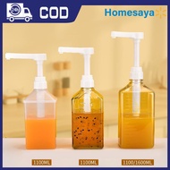 [Homesaya] 1100ml Coffee Syrup Dispenser with Pump Scale Drip Dispenser, 5/8/10CC.