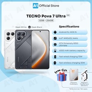Tecno Pova 7 Ultra 5G/LJ9 (12GB+256GB) Tecno Malaysia Set + Hadiah Percuma Free Gift