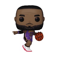 Funko POP NBA Lakers LeBron James Pointing Purple Jersey
