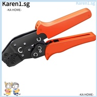 KA Wire Strippers, Orange Alloy Steel Crimping Pliers, Universal Wiring Tools Cable