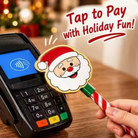 Christmas Magic Credit Card Wand 3D Printed Toys Magic Wand for Credit Card Funny Credit Card Box 3D