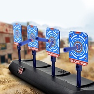 For Nerf Toy Electric Target High Precision Auto Reset Scoring Gun Target Sound Light Shooting Game