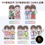 CP TF Family F3 chibi keychain 5cm
