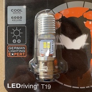 T19 WHITE YELLOW MOTORCYCLE H4 LED HEADLIGHT BULB HI / LO BEAM MOTOR LED BULB