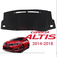 Car Front Console Mat For Toyota Altis2014-2018