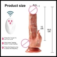 TERBARU DILDO WIRELESS TELESCOPIK SWING OTOMATIS MAJU MUNDUR GETAR TERLARIS