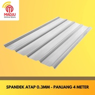 Spandek Atap 0.3mm - Panjang 4 meter