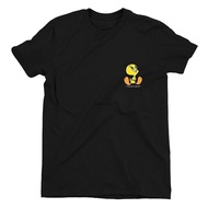 Fashion all-match T-shirt Looney Tunes Tweety Bird Sitting mens t shirt short sleeve cotton t-shirt