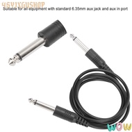 45YJXGUSHOP 2PCS Guitar Instrument Cable, 3.3ft Flexible 6.35mm To 6.35mm Single-channel, Low Loss P