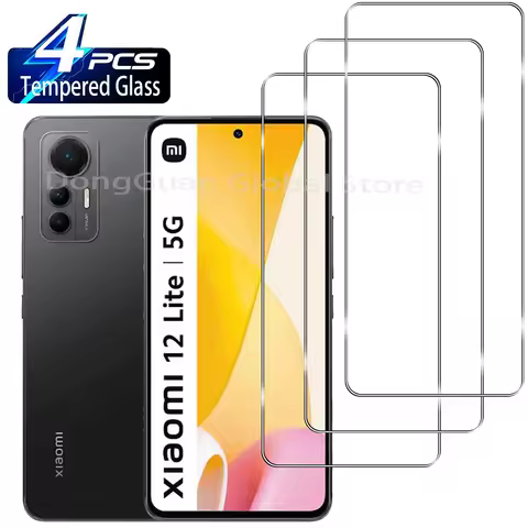 6.55" Tempered Glass For Xiaomi 12 Lite 5G Screen Protector Glass Film