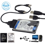 USB2.0 To SATA Adapter Cable 48cm For 2.5 inch External SSD HDD