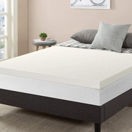 Best Price Mattress 3" Premium Queen Size Bed Ventilated Memory Foam Mattress Topper