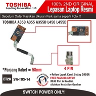 ET28 SW-TOS-14 POWER SWITCH TOSHIBA A350 A355 A355D L450 L455 L455D