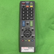 TV sharp led remote code gb147wjn1