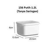 Inaso Keranjang Buah Pengering Sayuran Saringan Filter Serbaguna Kotak Penyimpanan Multifungsi Kotak