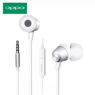 Oppo Earphones A3s F9 F11 Pro Headphone 3.5mm Jack Stereo Headsets Earbuds With Microphone For A12e 