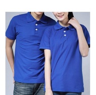 ÁO THUN P0-LO CÁ SẤU CỔ TRỤ MÀU XANH DƯƠNG TAY NGẮN NAM / NỮ CAO CẤP CHẤT XỊN 11