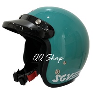 Helmet ✧SGV SGV99 SGV HELMET (BlueWhiteGreySilverBlackRedP.GreenTitan Silver Modern Pink Modern Grey