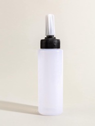 染髮劑氧化劑粉末噴霧瓶塑膠霧化瓶，白色，1 件
