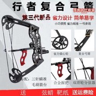 小型複合弓箭車載射魚器反曲滑輪弓成人戶外弓箭玩具競技比賽運動