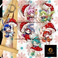 (Mica in acrylic) Cute keychain with Mairimashita print Iruma-kun IRUMA PRICE Unique cute chibi anim