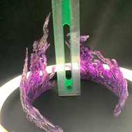 Effect dark purple for action figure set