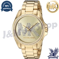 Michael Kors Womens Bradshaw Analog-Quartz MK Watch with Stainless-Steel Strap Gold By J&M SY Shop