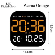 PROMO JAM MEJA DINDING DIGITAL STOP WATCH COUNTDOWN COUNTUP LED WEKER / DIGITAL ALARM CLOCK SUHU TEM