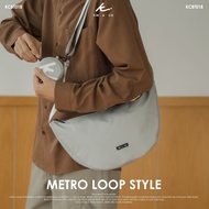 KIM&CO. ORIGINAL - METRO Loop(KCBT018) กระเป๋า Cross body สีดำ