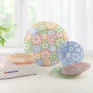 BRIGHTON Multicolor Plate / Piring 5pcs GMG8995 Lace