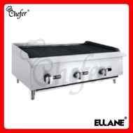 LSW-265 CHEFER GAS 36 CHAR ROCK BROILER 3 TUNGKU