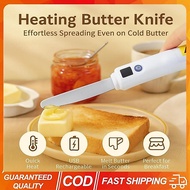 Heated Butter Knife Electric Spreader USB Rechargeable Digital LED Temperature Display For Cold Butt