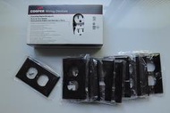 <絕對有貨>美國製 10 組 COOPER 270W 插座 + 黑色面蓋 5132BK