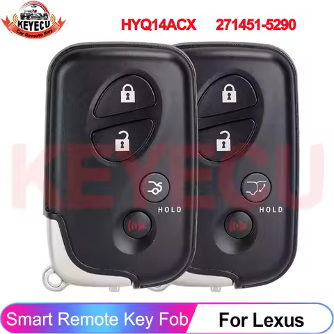 KEYECU FCC ID: HYQ14ACX 271451-5290 For Lexus GX460 RX350 RX450h LS460 LS600h CT200h 2009-2016 Keyle