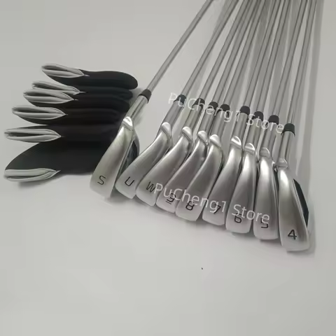 TaiFu 2025New Men's 440 Golf club Silver G440 Golf irons Iron Set 4-9W/U/S (9pcs) Flex R/S/SR With S