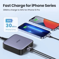 UGREEN 200W GaN USB C Charger 6-Port Fast Charger 4Type-C 2USB-A Desktop Charger