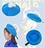 全新70週年唐老鴨帽貝蕾帽絕版迪士尼限定Halloween Cosplay Donald Duck Donaldduck Daisy黛絲黛西高飛米奇老鼠 Mickey mouse 三眼仔 Figure